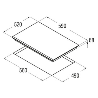 Варочная панель Cata IF 6002 BK
