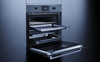 Духовой шкаф с паром Kuppersbusch BD 6340.0 KSM6 MattBlack
