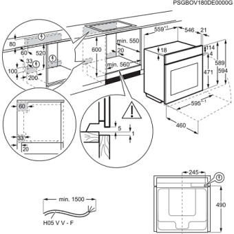 Духовой шкаф Electrolux OKA9S31WX