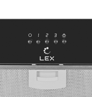 Встраиваемая кухонная вытяжка Lex Ghost G 600 Black