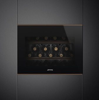 Встраиваемый винный шкаф Smeg CVI621NR3