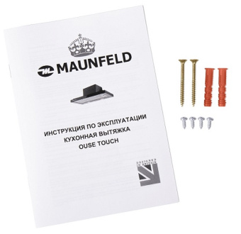 Вытяжка Maunfeld Ouse Touch 60 белый