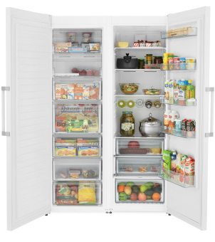 Холодильник Scandilux SBS 711 EZ 12 W