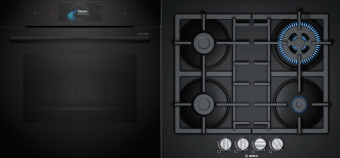 Комплект встраиваемой техники Bosch HRG978NB1 + PNH6B6B90