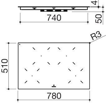 Варочная панель Barazza 1PIDC80N