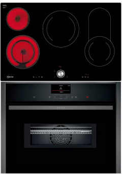 Комплект варочная панель Neff T18PT16X0 + духовой шкаф Neff C17MS22G0