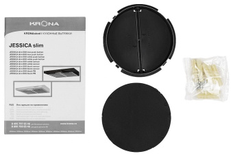 Вытяжка Krona JESSICA SLIM 600 BLACK PB