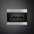 Встраиваемый винный шкаф Smeg CVI321X3