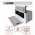 Встраиваемая вытяжка Exiteq EX-1075 white glass