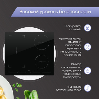 Варочная панель Zigmund & Shtain CIS 032.60 BX