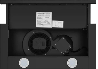 Встраиваемая вытяжки Maunfeld VS LIGHT 50 Black GLASS B