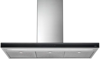 Вытяжка Falmec Design LUCE 90 inox vetro nero (800)
