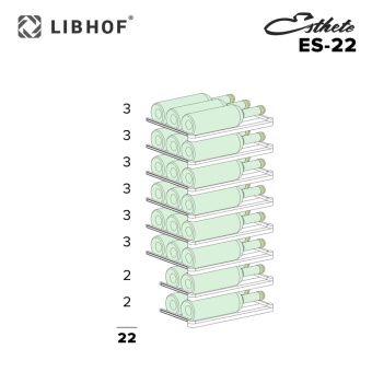 Винный шкаф Libhof Esthete ES-22 White