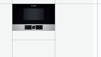 Встраиваемая микроволновая печь Bosch BFL634GS1