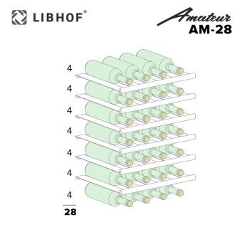 Винный шкаф Libhof Amateur AM-28 Black