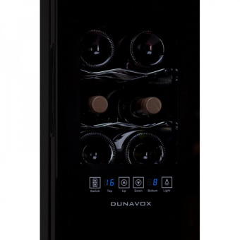 Встраиваемый винный шкаф Dunavox DAT-12.33DC