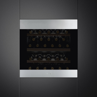 Встраиваемый винный шкаф Smeg CVI329X3