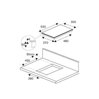 Варочная панель Bertazzoni Modern P302IB2NE