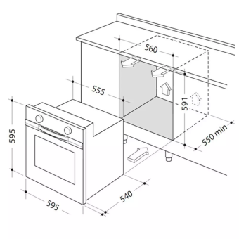 Духовой шкаф газовый DeLonghi DGGW4