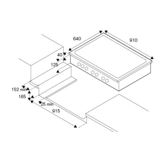 Варочная панель Bertazzoni Professional CB36500X