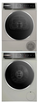 Комплект стиральной и сушильной машины Bosch WGB254AXPL + WQB246AXPL + WTZ27500