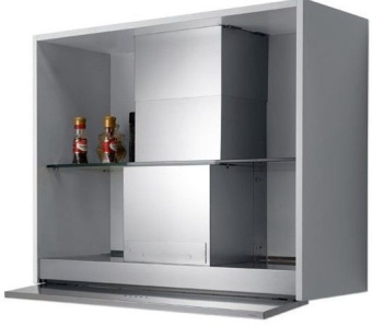 Вытяжка Falmec Design MOVE 60 inox vetro bianco (800)