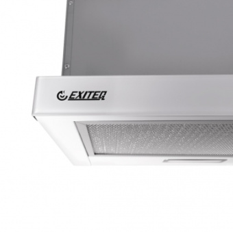 Вытяжка кухонная встраиваемая Exiteq EX-1076 white glass