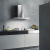 Вытяжка Falmec Silence LUMINA NRS 90 inox vetro acciaio (800)