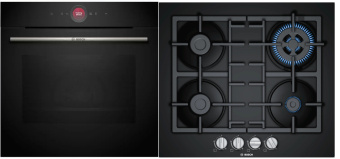 Комплект встраиваемой техники Bosch HBG7741B1 + PNH6B6B90