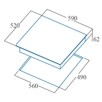 Варочная панель Cata IBG 6303 BK