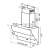Вытяжка Maunfeld CASCADA 60 Glass White