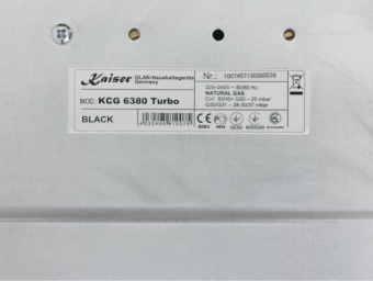 Варочная панель Kaiser KCG 6380 Turbo