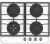 Варочная панель Korting HGG 6911 CTRW