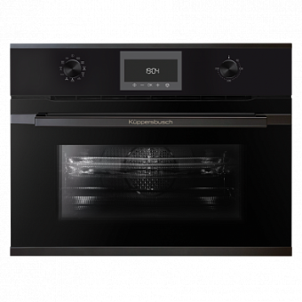 Духовой шкаф с СВЧ Kuppersbusch CBM 6330.0 S2 Black Chrome