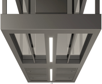 Вытяжка Faber T-SHELF EV8 TITANIUM MATT A180 325.0617.018
