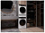 Комплект стиральной и сушильной машины Korting KWM 42LS1267 + KD 60L97 + DSK 150