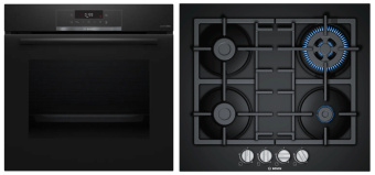 Комплект встраиваемой техники Bosch HBA471BB0S + PNH6B6B90