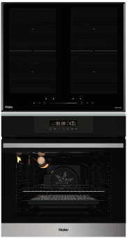 Комплект варочная панель Haier HHK-Y64TJVB + духовой шкаф Haier HOX-FP3ABX – Встраиваемая техника для кухни