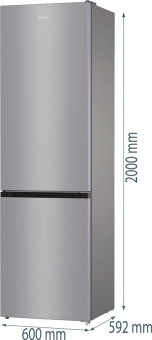 Холодильник Gorenje NRK6202EXL4
