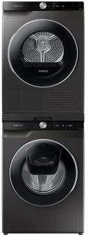 Комплект стиральной и сушильной машины Samsung WW12TP84DSX/LP + DV90T6240LX/LP + SKK-UDX