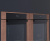 Духовой шкаф Bertazzoni Modern F6011MODELC коричневый