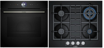Комплект встраиваемой техники Bosch HRG7361B1 + PNH6B6B90
