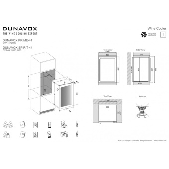 Dunavox DVP-44.120DB