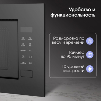 Встраиваемая микроволновая печь Zigmund & Shtain BMO 23 B