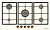 Варочная панель Maunfeld EGHE.95.33CBG.R/G