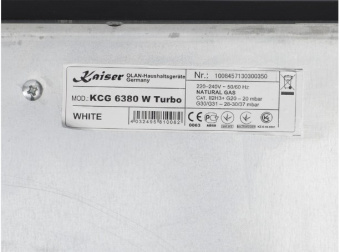 Варочная панель Kaiser KCG 6380 W Turbo