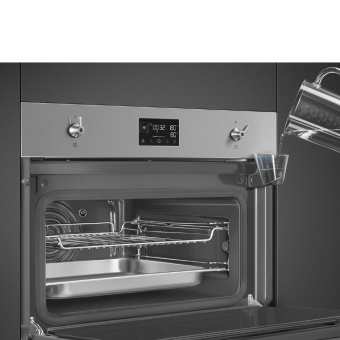 Духовой шкаф с пароваркой Smeg SO4302S3X