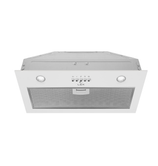Встраиваемая кухонная вытяжка Lex Ghost 600 White
