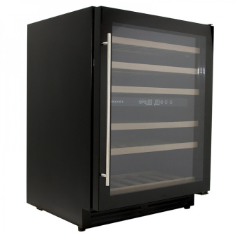 Встраиваемый винный шкаф Dunavox DX-51.150DBK/DP