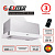 Вытяжка кухонная встраиваемая Exiteq EX-1146 white